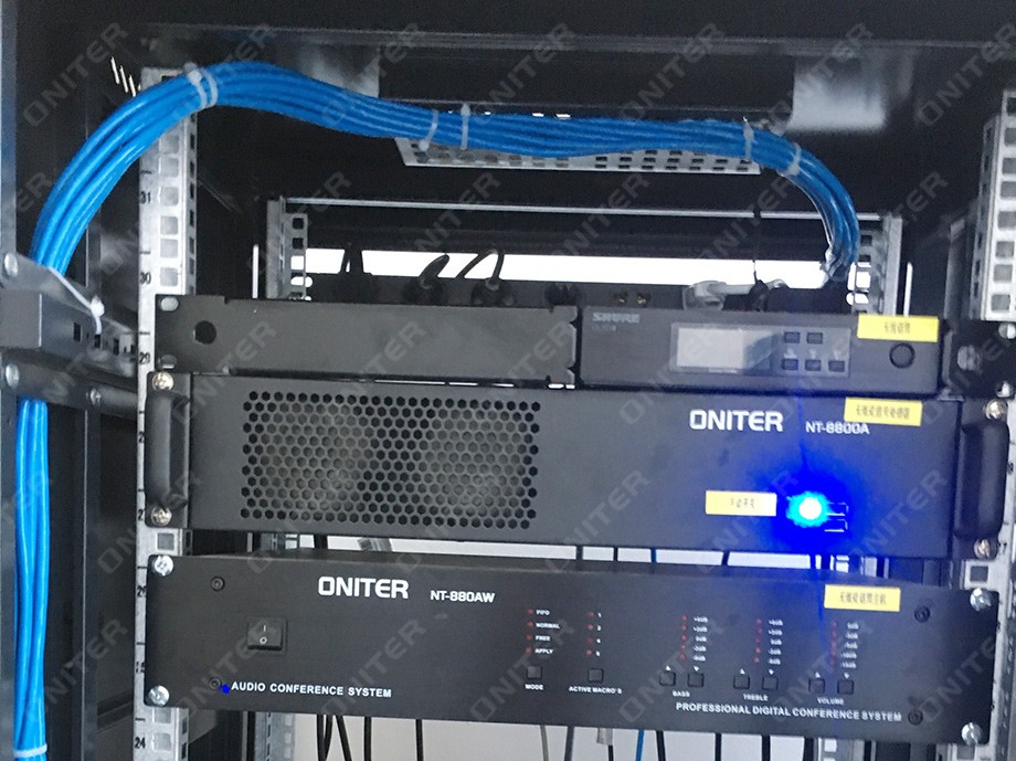 无纸化会议系统设备机柜 无纸化会议系统设备机柜