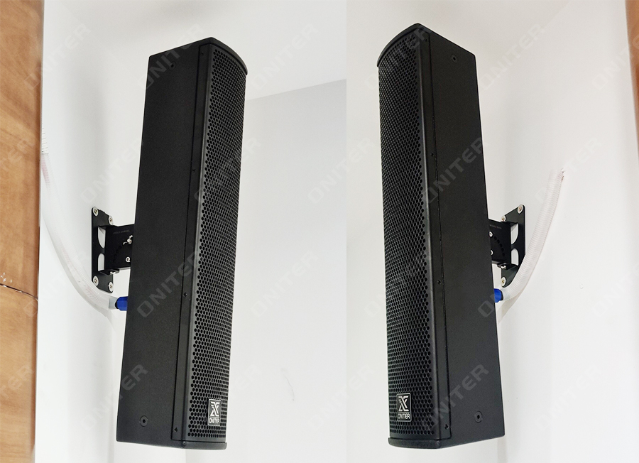 ONITER线性音柱侧面实拍 ONITER线性音柱侧面实拍