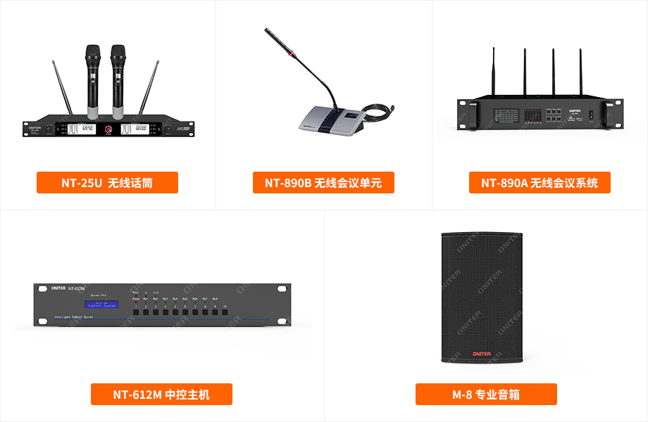 系统主要应用设备