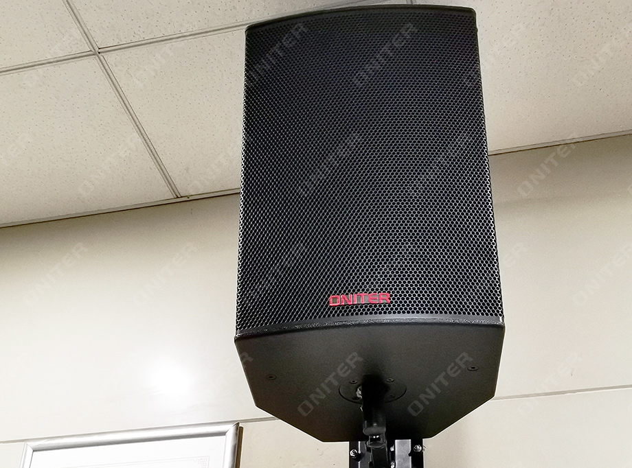 ONITER专业音箱壁挂安装效果 ONITER专业音箱壁挂安装效果