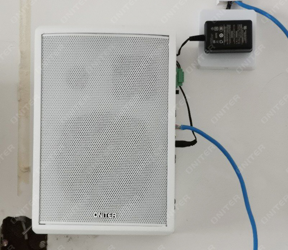4、ONITER-IP网络音箱安装后效果.jpg 4、ONITER-IP网络音箱安装后效果.jpg