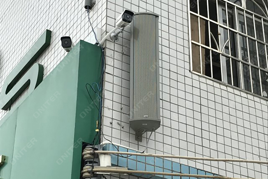 ONITER室外防水音柱实拍图1.jpg