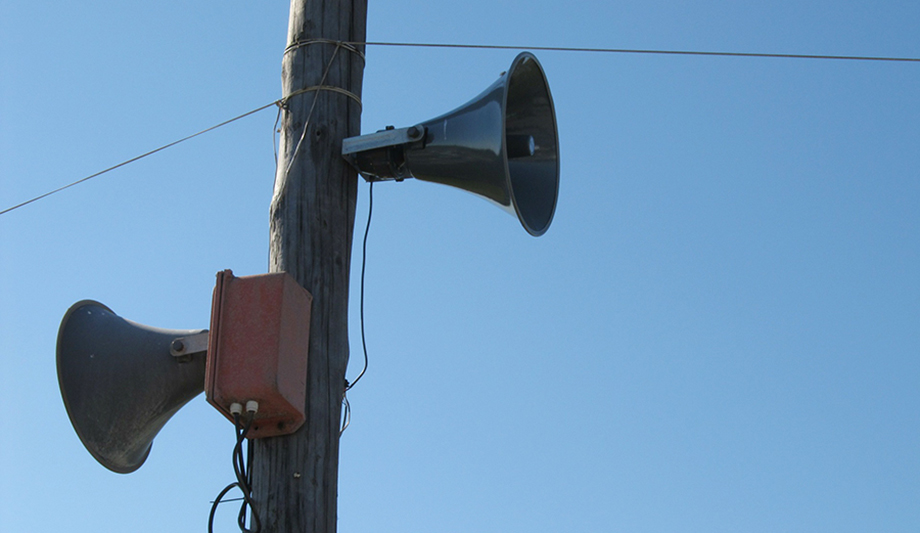 公共广播号角喇叭