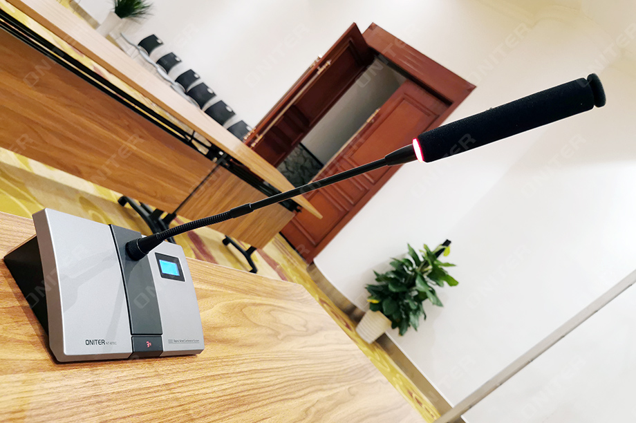 ONITER手拉手会议话筒实拍