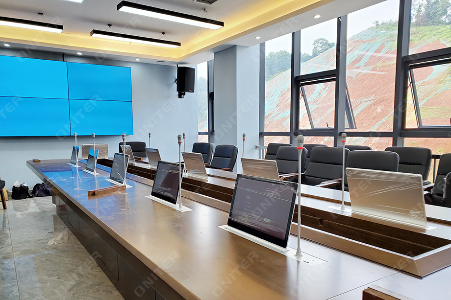 无纸化会议系统施工现场