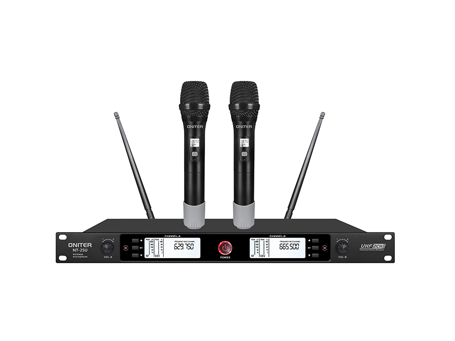 NT-25U 一拖二无线麦克风（手持）