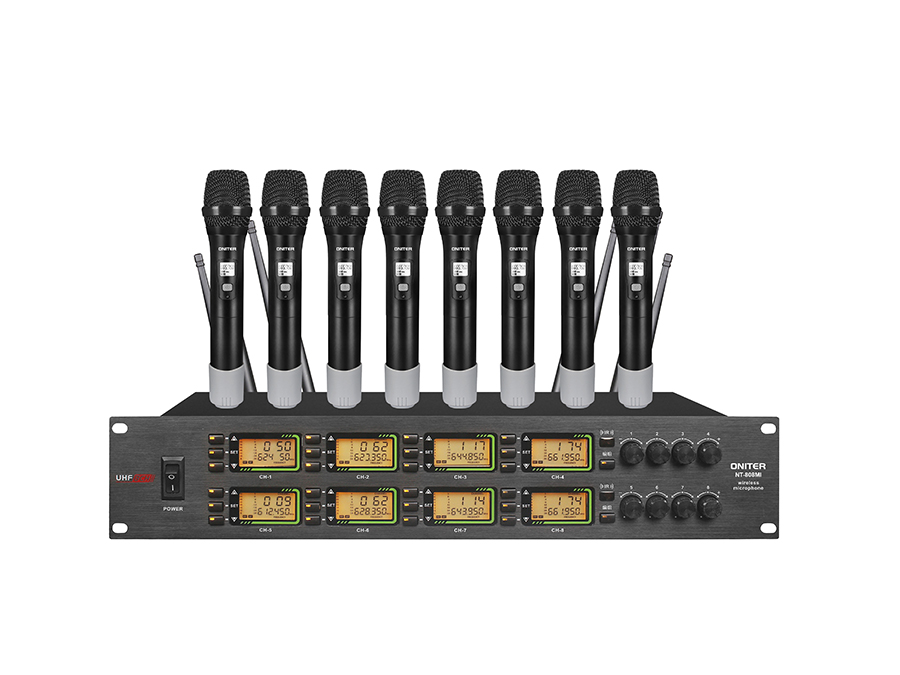 NT-808MI 一拖八无线麦克风（手持）